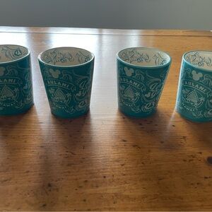 Disney Aulani Blue Mug Collection